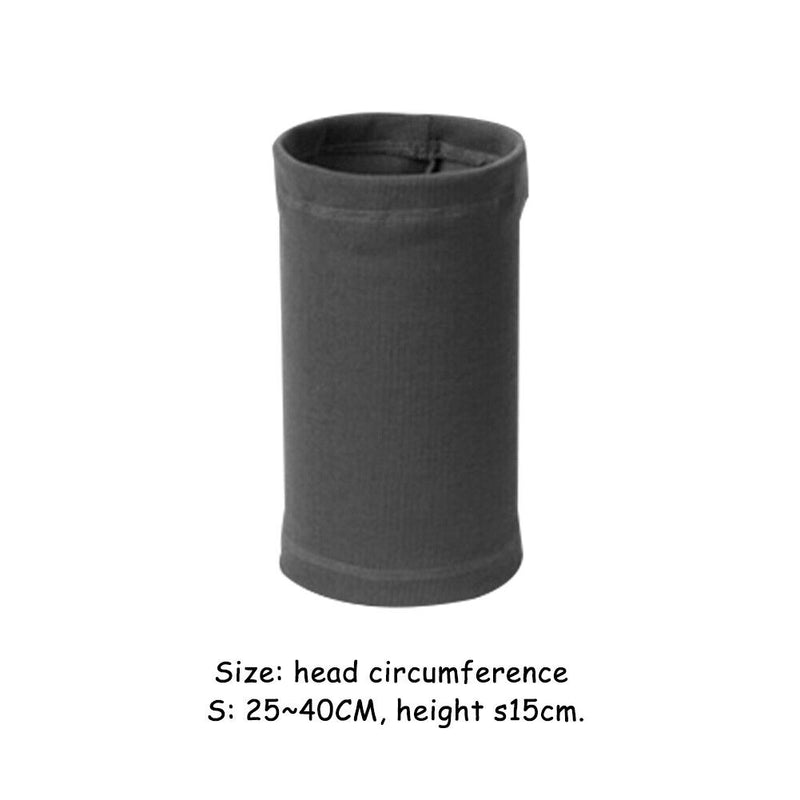 Dog Grooming Earmuffs Warm Noise-Proof Pet Ear Cover Windproof Hat (Grey S)