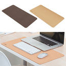 #A Large Mouse Pad Gaming Mouse Pad Computer PU Leather PC Desk Mat Cork Ultra