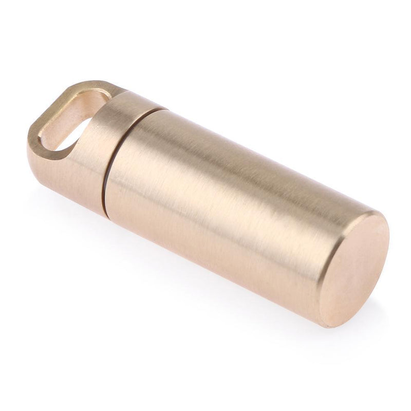 Everpert Mini Pill Box Mini Capsule Pill Box Pills Box Cash Stash, Key