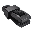 10pcs Outdoor Large Canopy Wind Rope Clamps Windproof Tent Clips (Black) Newly