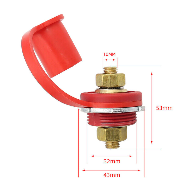 Battery Charger Post 250A Car Connector Terminal for RV Ship Yacht Accessories