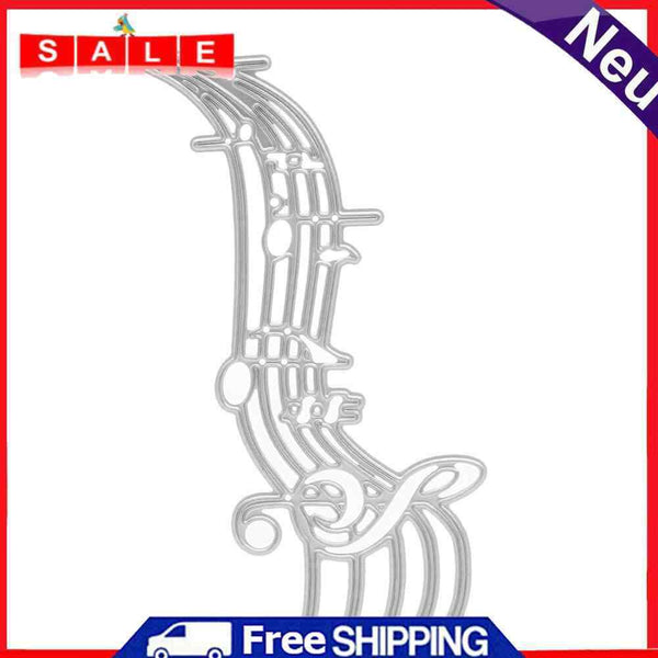 Music Takes Music Key Metal Punch Molds DIY Scrapbooking Dies Embossing Pa