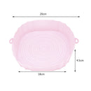 Air Fryer Silicone Pot Oven Baking Tray Basket Mat Home Grill Pan Accessori