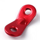 Hiking Tightening Tensioner Knot Hook Fastener Double holse  Rope Buckles