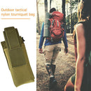EDC Outdoor Tourniquet Bag Scissors Flashlight Holder Case Wear Resistant Pouch