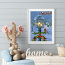 Diamond Painting DIY Street Lamp Bird Full Round Drill Rhinestone Picture