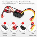 HOBBYFANS 2838 4500KV Brushless Motor + 35A Brushless ESC for 1/12 RC Cars