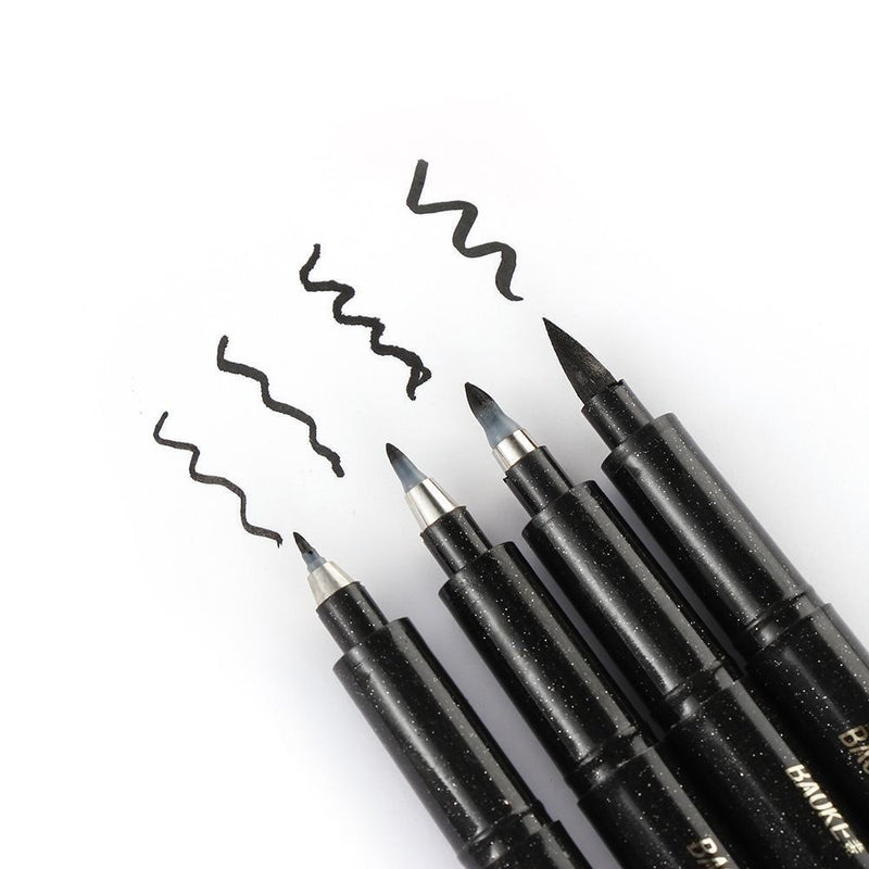 Writing Signature Calligraphy Ink Pen Drawing Brush Hand Lettering Paintbrush
