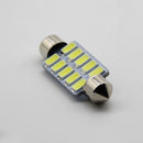 5730 10SMD COB White Dome Lamp C5W Festoon Light Car LED Reading Bulbs For 4Pcs