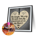 5D DIY Diamond Painting Kits Letters Full Round Drill Wall Decor Art Crafts