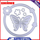2pcs Butterfly Metal Embossing Cutting Dies Stencils DIY Scrapbooking Craft-1900