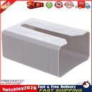 Plastic Tissue Box Napkin Holder Case Wall Mounted Home Desk Decor (Grey) Newly