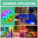 IP68 Waterproof LED Lights Underwater Swimming Pool Pond Hot Tub Submersible`