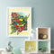Flower Bird Oil Paint By Numbers Kit DIY Acrylic Painting Wall Art Picture Cr