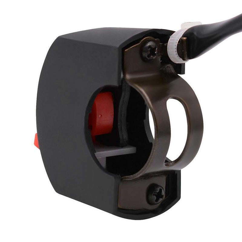 7/8in Motorcycle Handlebar ON/OFF Button Accident Hazard Light Switch Relay
