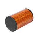 Cylinder Sand Shaker Rhythm Instrument Hand Percussion Drum (Dark Brown) Newly