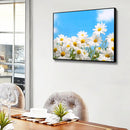 Sky Chrysanthemum Kit Painting By Numbers Oil DIY Hand Painted Canvas Picture