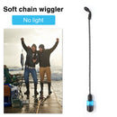 Fishing Alarms Swing Sling Chain Carp Fish Pole Bite Indicator (Blue) Newly