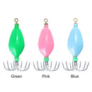 Hard Bait Luminous Squid Jig Hook 50.6g Octopus Fishing Tackle (Green)