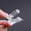 1pc Plastic Reusable Fixing Clamp UV Glue Fixed Clip Salon Manicure Tools