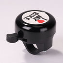 Bike Bell Horn Clear Loud Sound Alarm Bicycle Handlebar Ring Safety (Black)