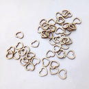 Prosperveil 100 wooden hearts in heart shape for crafting, wooden hearts, ornaments, ru