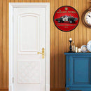 Highway Patrol Plate Round Metal Tin Sign Plate for Bar Pub Club Iron Painting