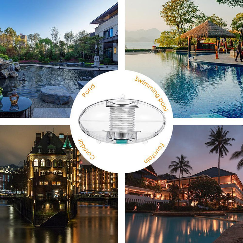 Colorful Floating Underwater LED Disco Light Glow Swimming Pool Spa Solar L