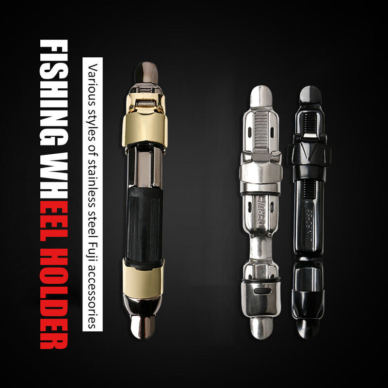 Fishing Reel Seat Rod Stainless Steel Fishing Reels Holder Pesca Accessories