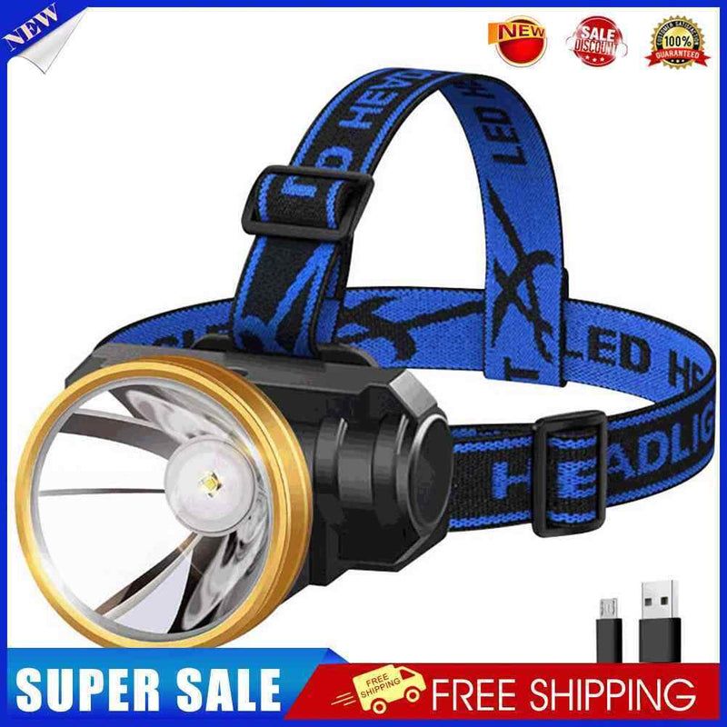 Portable Safety Headlight Torch Lighting Accessories for Camping Cycling Fi