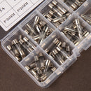 100PCS 5 x 20mm Fast Quick Blow Glass Tube Fuse Assortment Kit