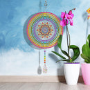 DIY Diamond Painting Double-sided Hanging Rotatable Wind Chime (GSP201) Newly