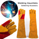 Handling BBQ Works Gloves Welding Gauntlets Welding Glove Soldering Accessory