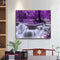 Paint By Numbers Purple Forest Waterfall DIY Acrylic Painting Kit (B964)