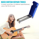 Portative Guitar Repair Tools Box Guitar Nut Slotting File Saw Rods Filing