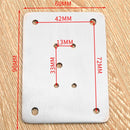 Hinge Repair Plate for Cabinet Cupboard Furniture Repair Hardware Kit (B)