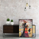 3 Strands DIY Full Embroidery Witch Stamped Cross Stitch for Home Decor Gifts