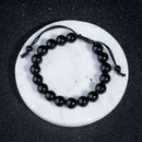 Lymphatic Drainage Black Obsidian Bracelet x 1 X2G7