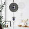 DIY Rotating Wind Chime Novelty Metal Hanging Sculpture Wind Chime Bell (B)