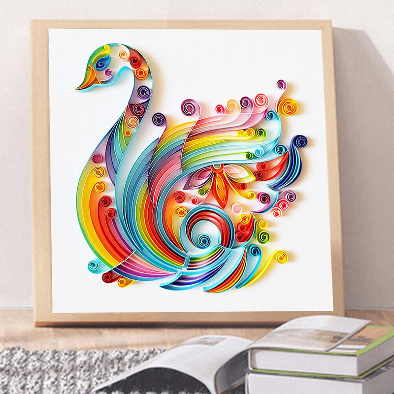 5D DIY Full Drill Round Shape Calligraphy Painting Rhinestone Craft Diamond Kits