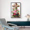 Diamond Painting Kit Flower Cross Full Square Drill Rhinestone DIY Decorati