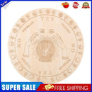 Wooden Pendulum Board Metaphysical Altar Coaster Sign Decor (No. 2 25cm)