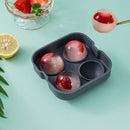 DIY Round Ice Ball Ice Tray Silicone Cocktail Bar Party Kitchen Molds (D) Newly