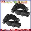 2pcs Universal Motorcycle Handlebar Mirror Mounts M10x22mm Aluminum Clamps