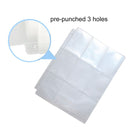 Trading Card Sleeve Pages 25 Pack 9 Pocket Card Protectors Binder Sheets