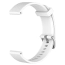 Soft Silicone Sports Adjustable 18mm Solid Color Watchband Wrist Strap Bracelet
