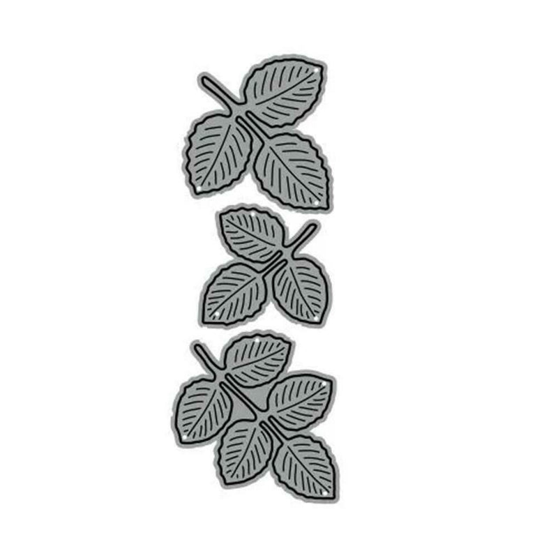 1x Metal Cutting Dies Rose Leaves Cutting Dies Stencil Cards Album X9I7