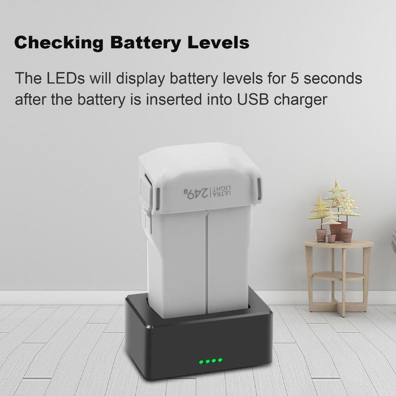 Drone Portable Fast Charger QC 3.0 Battery Charger USB For DJI Mini 3 Pro
