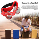 Foot Tambourine Metal Jingle Bell Drum Percussion Instruments Parts (Red) Newly
