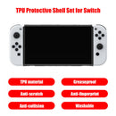 TPU Transparent Shell Protective Cover Screen Protector for Switch OLED Newly
